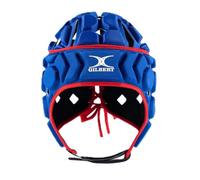 Gilbert Octane Rugby Headguard Scrum Cap Protection - Junior - Royal Red - Junior