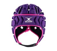 Gilbert Octane Rugby Headguard Scrum Cap Protection - Senior - Purple Pink - Large