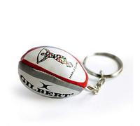 Gilbert Official Harlequins English Premiership Team Rugby Ball Keyring