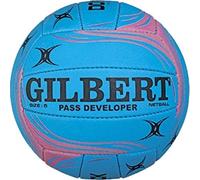Gilbert Pass Developer Netball Sports Grippy Surface Match Training Ball Size 5