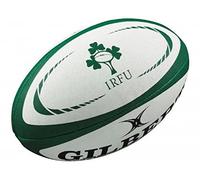 Gilbert Replica Ireland Rugby Ball White/Green Size 4