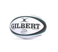Gilbert Rugby Advantia Match Ball - White Teal Black - size 5