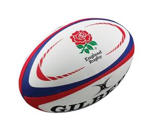 Gilbert Rugby England Official Replica Rugby Ball MIDI Size 2 New Genuine