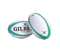 Gilbert Rugby GT-7000 Training Rugby Ball - White Green - size 4.5