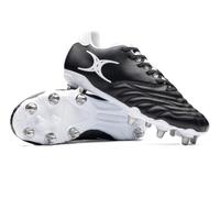 Gilbert Rugby Sidestep Icon 8 Stud Soft Ground Boots - Black - UK 11
