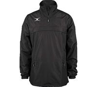 Gilbert Rugby Sports Jacket Photon 1/4 Zip Black Medium