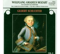 Gilbert Schuchter - Mozart: Complete Piano Works 3