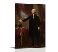 Gilbert Stuart Painter's《George Washington N》Art Poster Picture Print Wall Art Canvas Artworks Room Aesthetic 12x18inch(30x45cm)