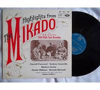 Gilbert & Sullivan - D'Oyly Carte Opera Company - MFP 2038 Gilbert & Sullivan The Mikado D'oyly Carte Isidore Godfrey LP