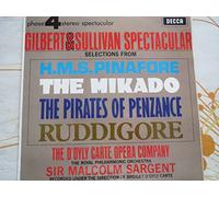 Gilbert & Sullivan - D'oyly Carte Opera Company , The Royal Philharmonic Orchestra , Sir Malcolm Sargent - PFS 4097 D'OYLY CARTE OPERA COMPANY Gilbert & Sullivan Spectacular LP