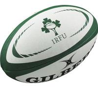 GILBERT ireland replica midi (size 2) rugby ball [white/green]