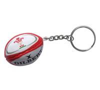 Gilbert Unisex Adult Wales Rugby Ball Keyring - Multi-Colour, One Size
