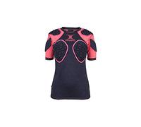 Gilbert Womens Triflex Rugby Protective Bodywear Black/pink XS