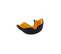Gilbert X Brace Dual Density Mouth Guard, Youth Unisex, Black/Orange, Junior