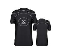 Gilbert XP 1000 JUNIOR BODY ARMOUR - BLACK & CHARCOAL - NEW FOR 2020/2021 (10 ans - LB)
