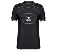 Gilbert XP 1000 JUNIOR BODY ARMOUR - BLACK & CHARCOAL - NEW FOR 2020/2021 (8 ans - MB)