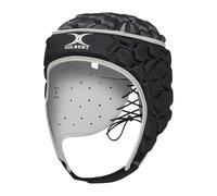 Gilbert XP250 Junior Rugby Headguard - Black/Silver (Small Junior)