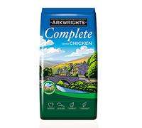 Gilbertson & Page Arkwrights Complete with Chicken Dry Dog Food - Complete Nutrition for Working and Sporting Adult Dogs - 4kg Bag