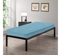 Gilbins Cot Size 30" x 75" Fitted Sheet, Made of Cotton, Perfect for Camp Bunk Beds / RVs / Guest Beds