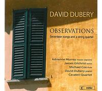 Gilchrist:Murray:Cox - Observations: Songs Quartet