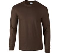 Gilda® men's t-shirt, Men, dark chocolate, XX-Large