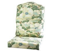 Gilda Replacement Cane Furniture HUMP TOP CHAIR/SOFA/SUITE CUSHIONS ONLY Wicker Rattan Conservatory (Lily Teal)