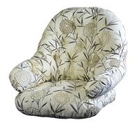 Gilda Replacement Cane Furniture Wrap Round Swivel Cushions, Bamboo Natural fabric, this cushion is generic and will fit the majority of frames but please call us before purchase if you're unsure