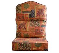Gilda Replacement Conservatory Cane Furniture Cushions, Raj Ruby