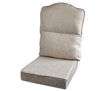 Gilda Replacement Conservatory Cane Furniture DELUXE PIPED - HUMP TOP CHAIR/SOFA/SUITE CUSHIONS (Including Covers and Fillings) for Conservatory Furniture-Wicker,Rattan (Cocktail Straw)
