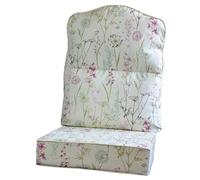 Gilda Replacement Conservatory Cane Furniture DELUXE PIPED - HUMP TOP CHAIR/SOFA/SUITE CUSHIONS (Including Covers and Fillings) for Conservatory Furniture-Wicker,Rattan (Wildflower Heather)