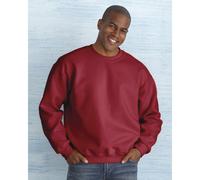 Gildan 12000 DryBlend Adult Set-In Sweatshirt White - Size: 2XL Colour 2XL