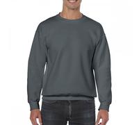 Gildan 18000 Heavy Blend Adult Crewneck Sweatshirt Charcoal - Size: 2 2XL