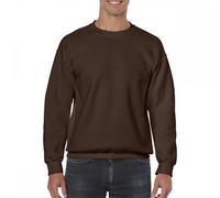 Gildan 18000 Heavy Blend Adult Crewneck Sweatshirt Dark Chocolate - S L