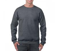 Gildan 18000 Heavy Blend Adult Crewneck Sweatshirt Dark Heather - Siz S