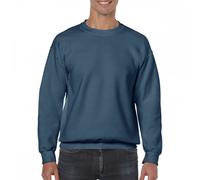 Gildan 18000 Heavy Blend Adult Crewneck Sweatshirt Indigo Blue - Size L
