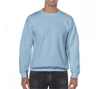 Gildan 18000 Heavy Blend Adult Crewneck Sweatshirt Light Blue - Size: M