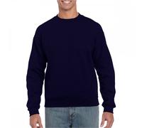 Gildan 18000 Heavy Blend Adult Crewneck Sweatshirt Navy - Size: S Col S