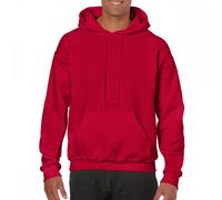 Gildan 18500 Heavy Blend Adult Hoodie Cherry Red - Size: S Colour: Ch S