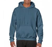 Gildan 18500 Heavy Blend Adult Hoodie Indigo Blue - Size: M Colour: I M