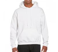 Gildan 18500 Heavy Blend Adult Hoodie White - Size: XL Colour: White, XL