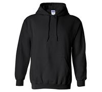 GILDAN 18500 Heavyweight Blended Hooded Pullover Sweatshirt, Size: X-Large, Color: Black