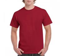 Gildan 2000 Ultra Cotton T-Shirt Heather Cardinal 2XL Colour: Heather 2XL
