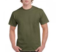 Gildan 2000 Ultra Cotton T-Shirt Military Green M Colour: Military Gre M