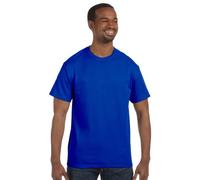 GILDAN 5.4 oz Cotton T-Shirt (5000) Tee - Blue -