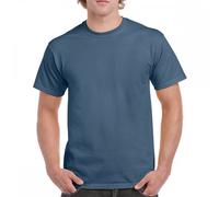 Gildan 5000 Heavy Cotton T-Shirt Indigo Blue - Size: S Colour: Indigo S