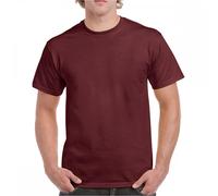 Gildan 5000 Heavy Cotton T-Shirt Maroon - Size: S Colour: Maroon, Size S