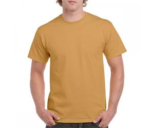 Gildan 5000 Heavy Cotton T-Shirt Old Gold - Size: M Colour: Old Gold, M