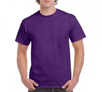 Gildan 5000 Heavy Cotton T-Shirt Purple - Size: L Colour: Purple, Size L