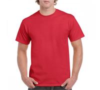 Gildan 5000 Heavy Cotton T-Shirt Red - Size: L Colour: Red, Size: L L