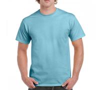 Gildan 5000 Heavy Cotton T-Shirt Sky - Size: M Colour: Sky, Size: M M